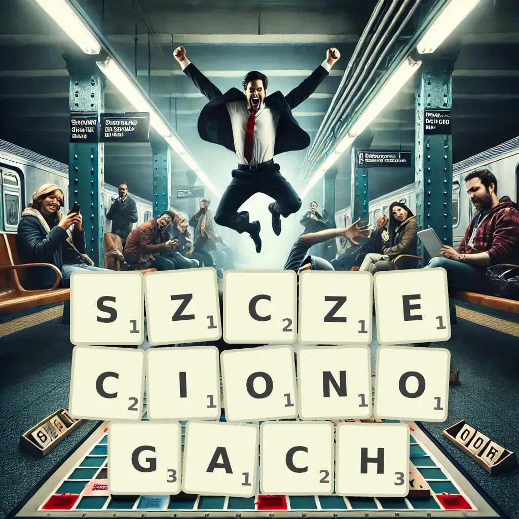Słowa z liter SZCZECIONOGACH