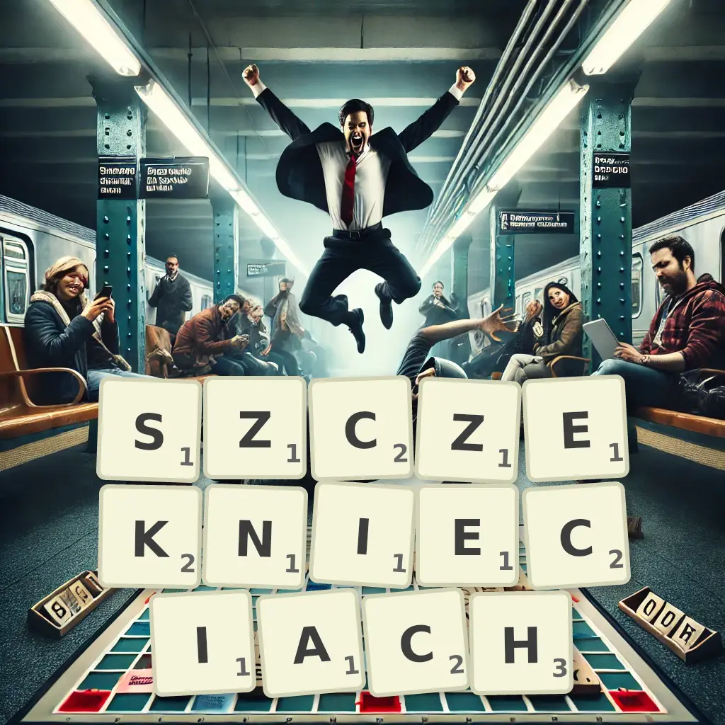 Słowa z liter SZCZEKNIĘCIACH