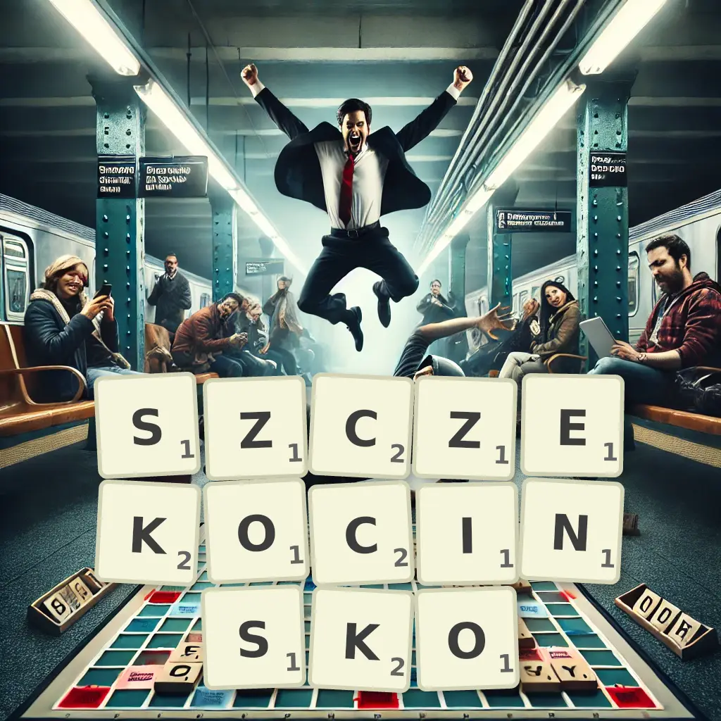 Słowa z liter SZCZEKOCIŃSKO