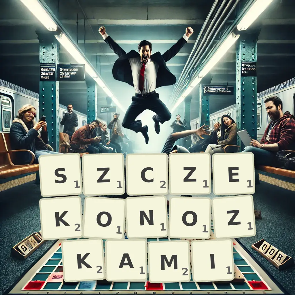 Słowa z liter SZCZĘKONÓŻKAMI