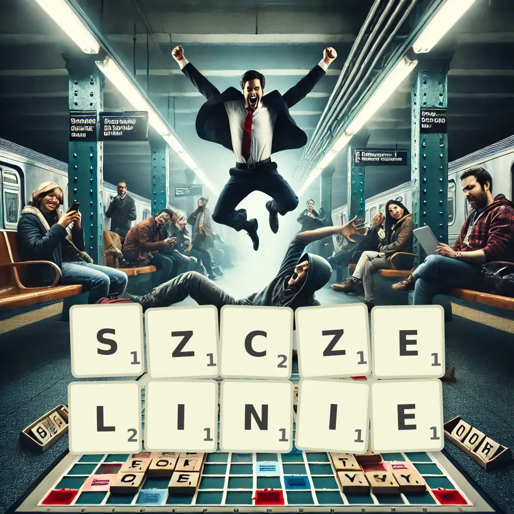 Słowa z liter SZCZELINIE