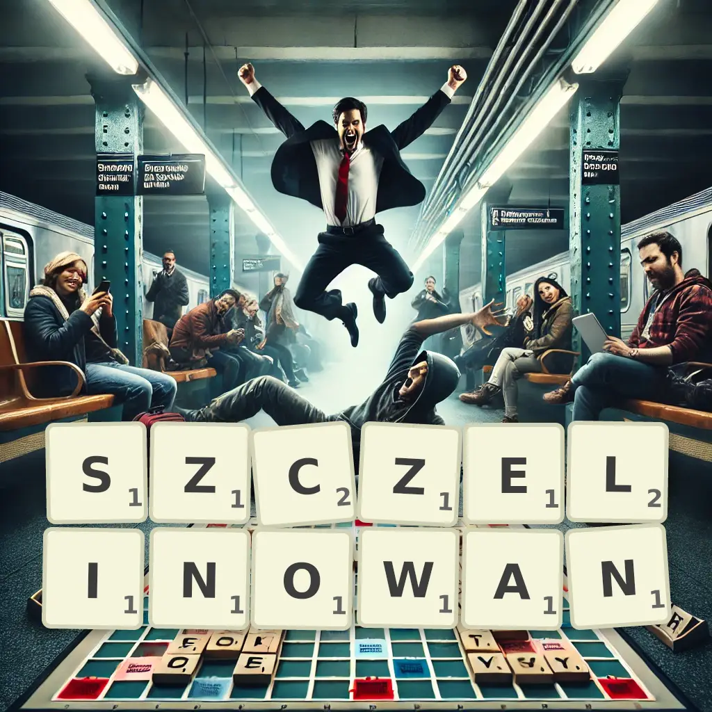 Słowa z liter SZCZELINOWAŃ