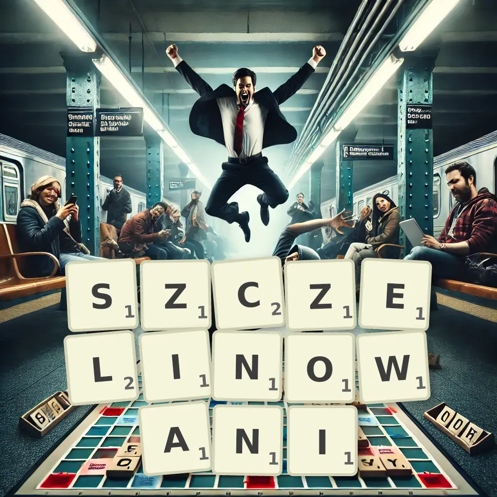 Słowa z liter SZCZELINOWANI