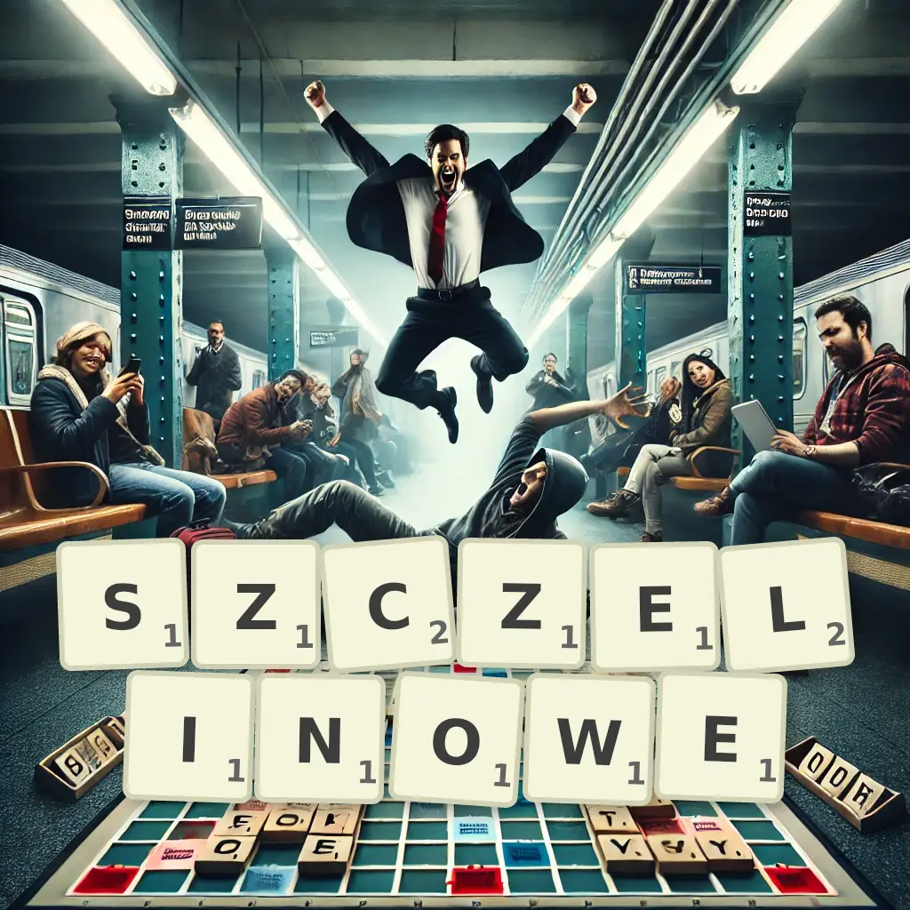 Słowa z liter SZCZELINOWE