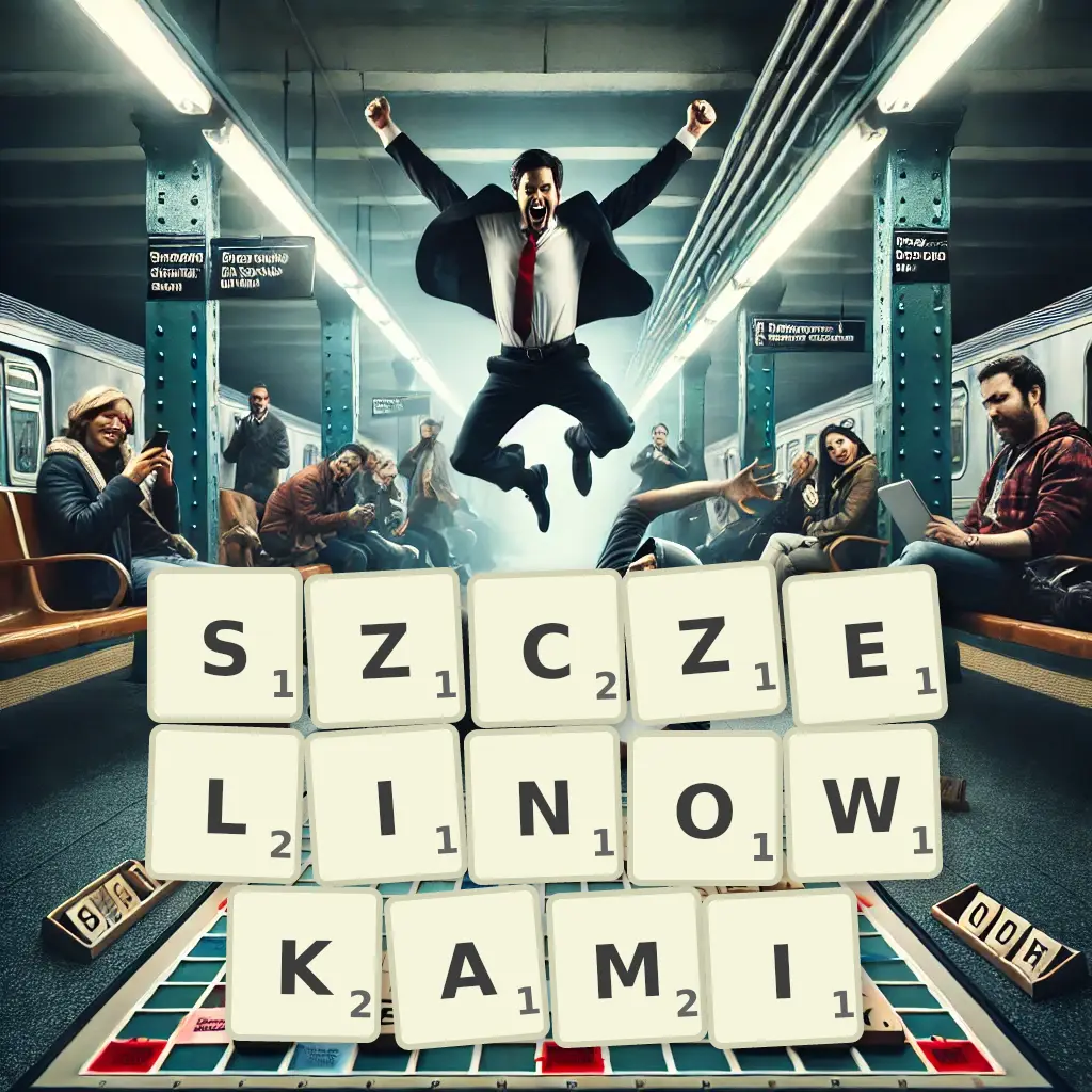 Słowa z liter SZCZELINÓWKAMI