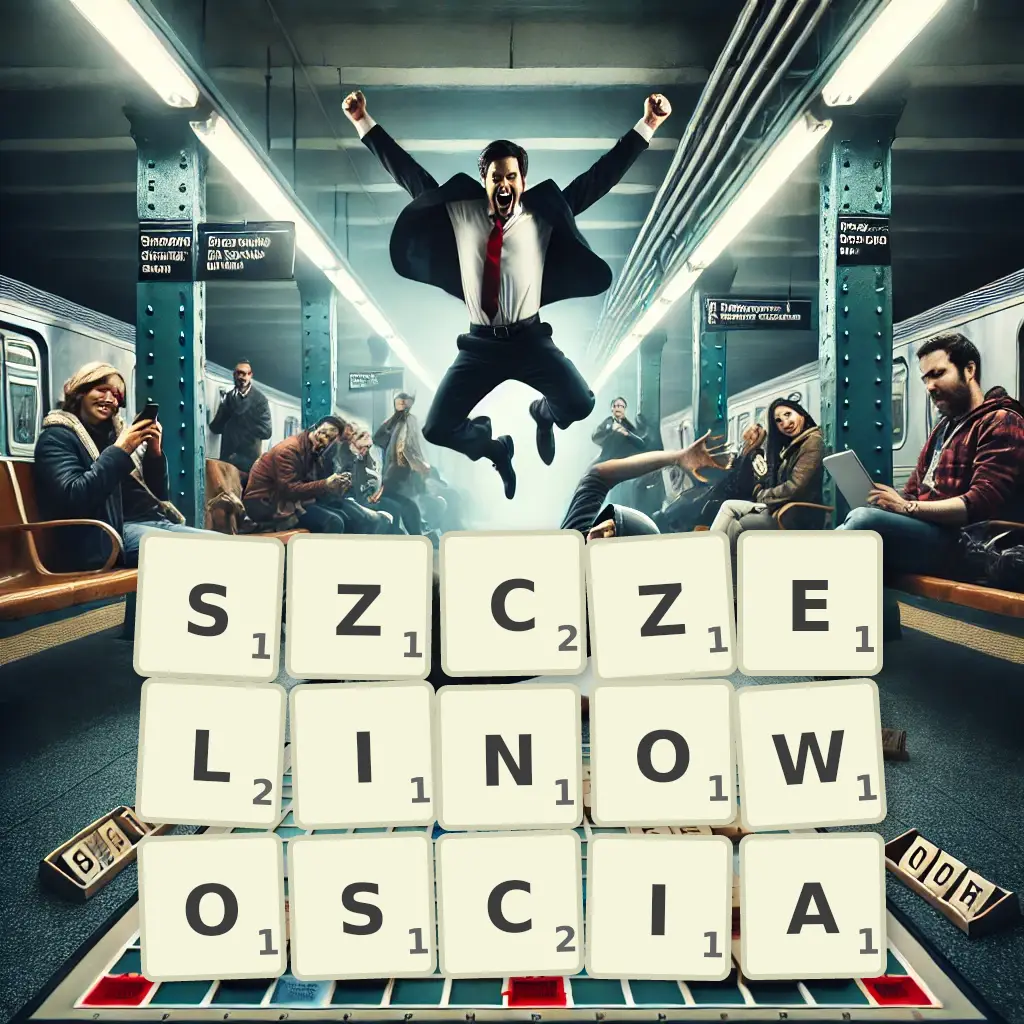 Słowa z liter SZCZELINOWOŚCIĄ