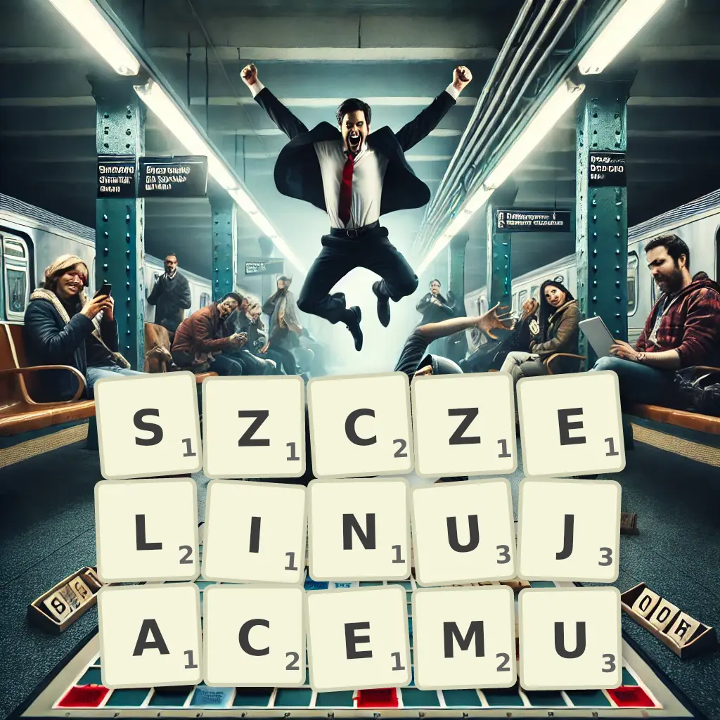 Słowa z liter SZCZELINUJĄCEMU