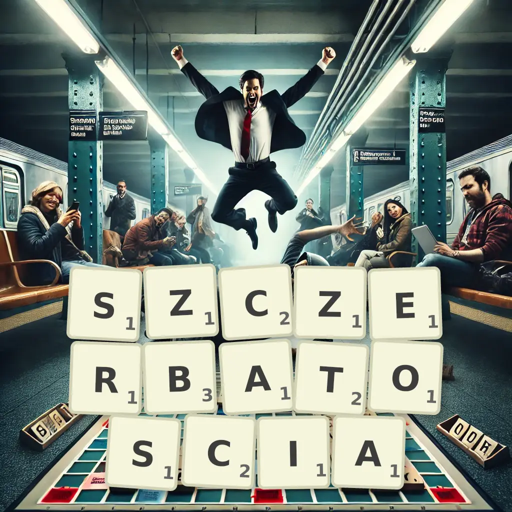 Słowa z liter SZCZERBATOŚCIĄ