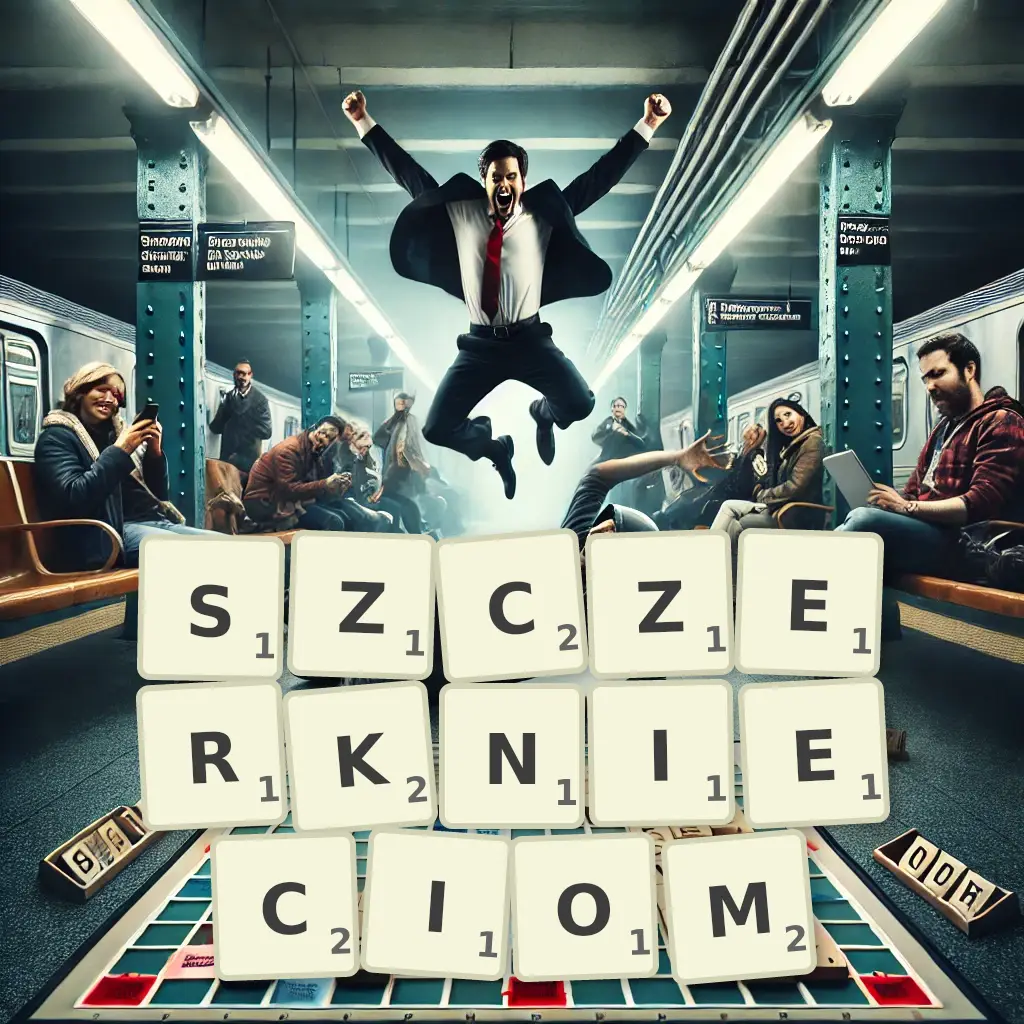 Słowa z liter SZCZERKNIĘCIOM