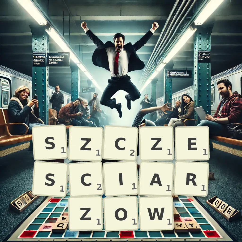 Słowa z liter SZCZĘŚCIARZÓW