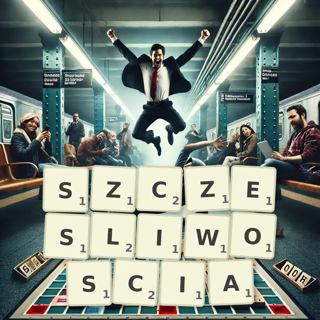 Słowa z liter SZCZĘŚLIWOŚCIĄ
