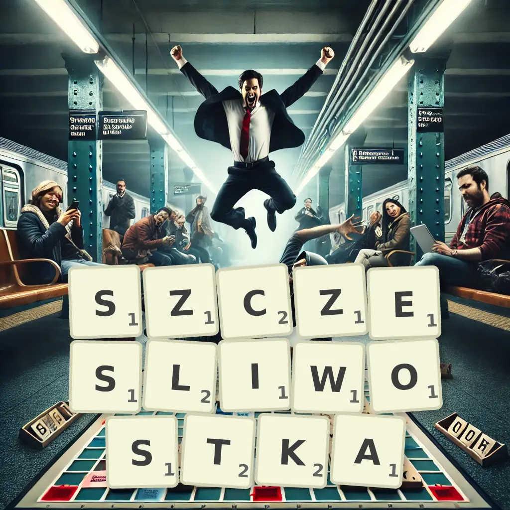 Słowa z liter SZCZĘŚLIWOSTKĄ