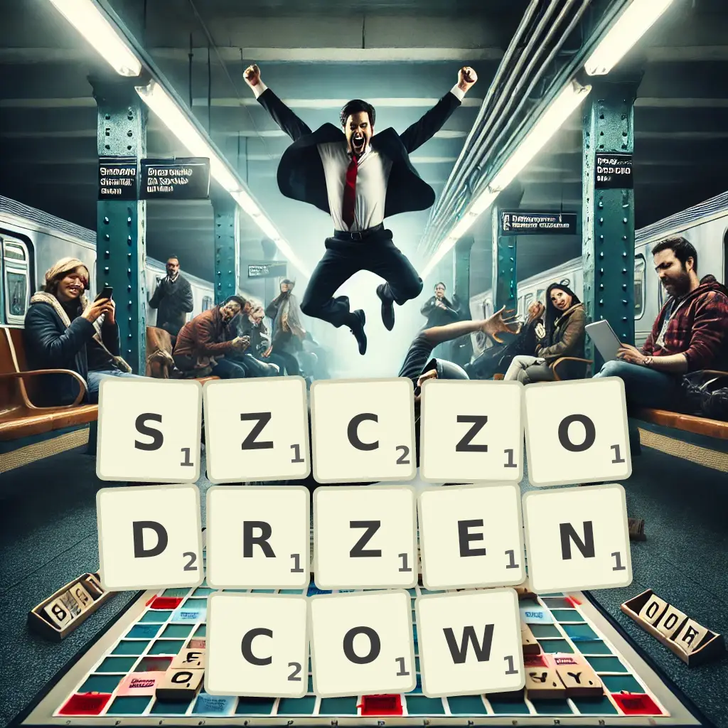 Słowa z liter SZCZODRZEŃCÓW