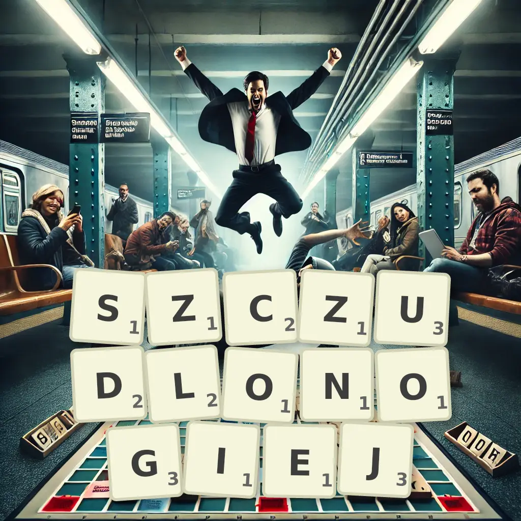 Słowa z liter SZCZUDŁONOGIEJ