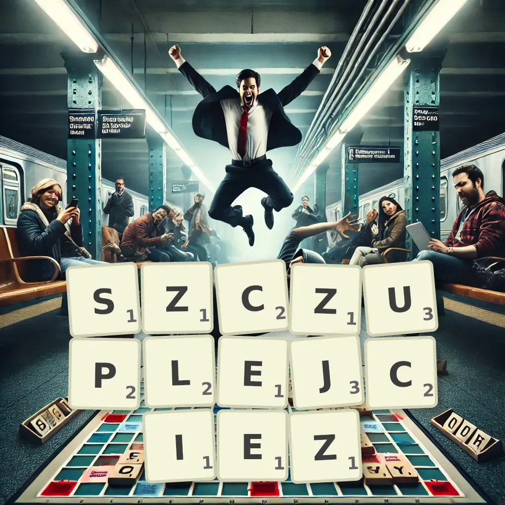 Słowa z liter SZCZUPLEJCIEŻ