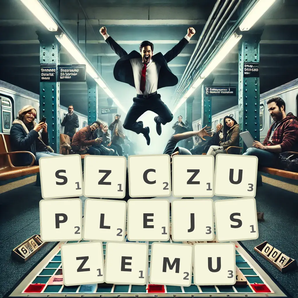 Słowa z liter SZCZUPLEJSZEMU
