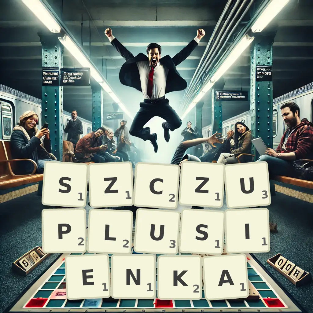 Słowa z liter SZCZUPLUSIEŃKA