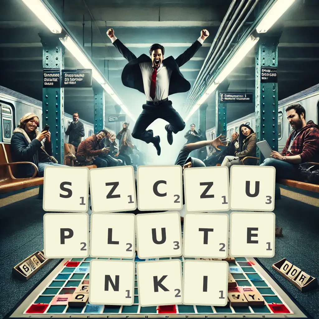 Słowa z liter SZCZUPLUTEŃKI
