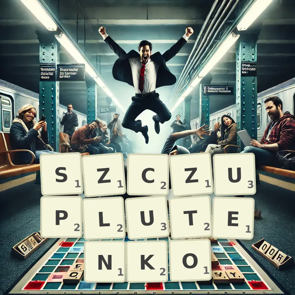 Słowa z liter SZCZUPLUTEŃKO
