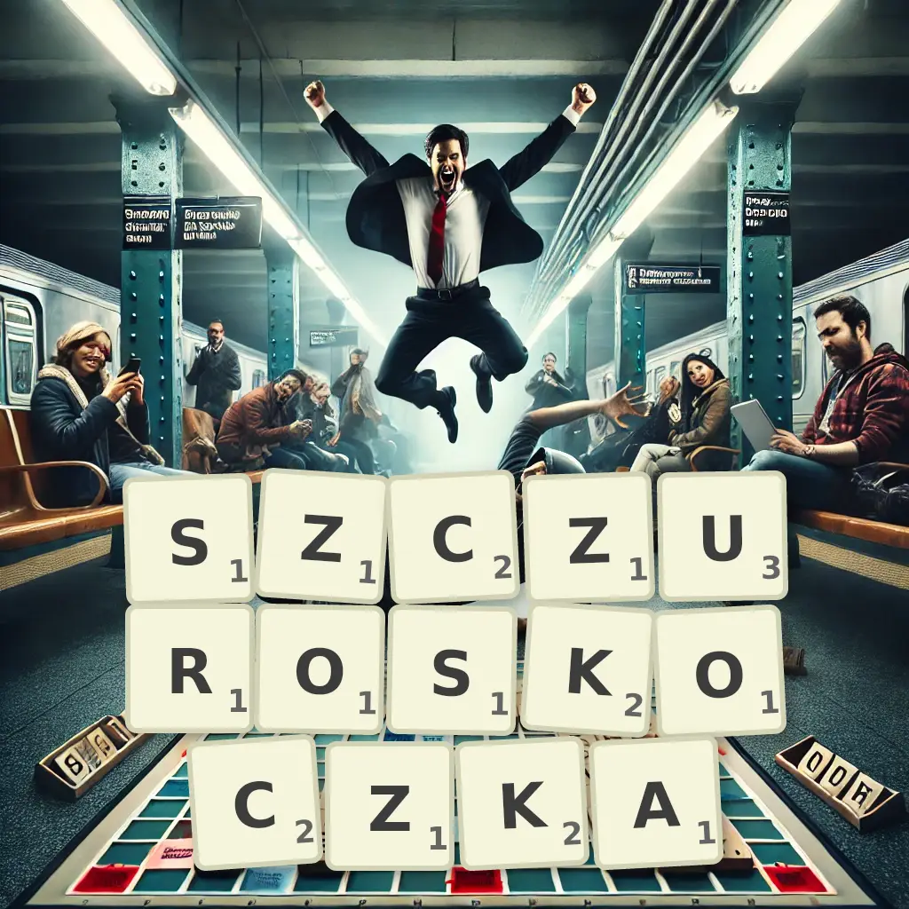 Słowa z liter SZCZUROSKOCZKA