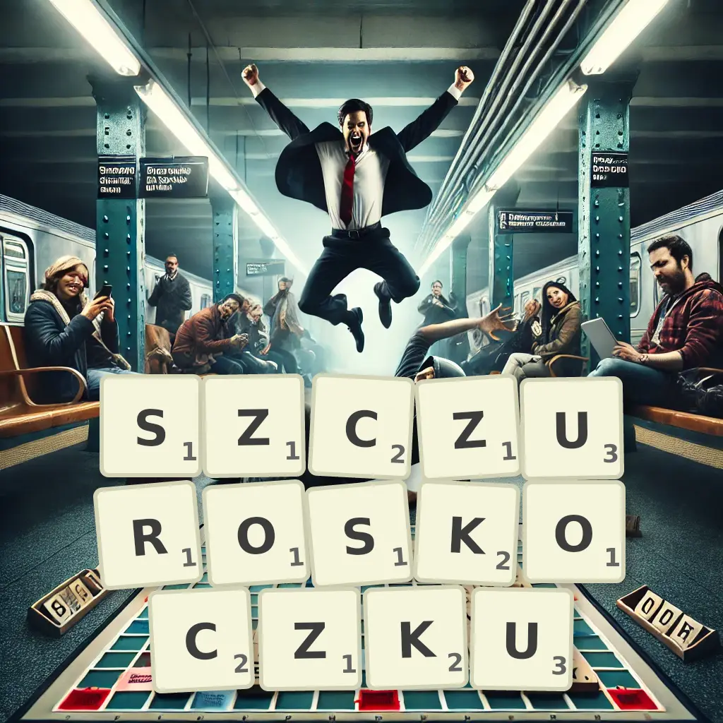 Słowa z liter SZCZUROSKOCZKU