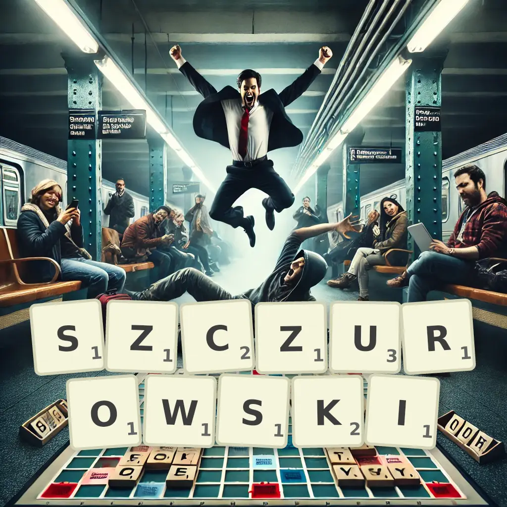 Słowa z liter SZCZUROWSKI
