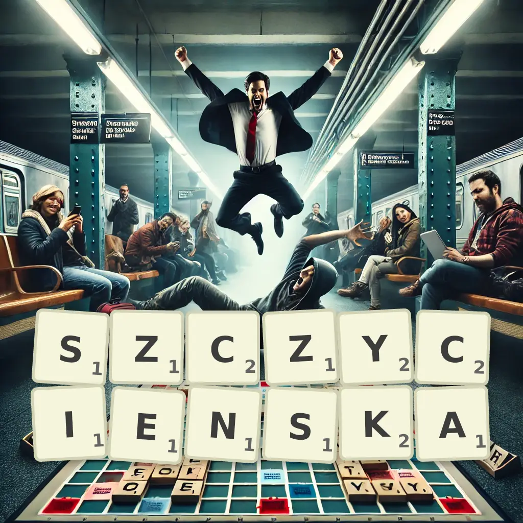 Słowa z liter SZCZYCIEŃSKĄ