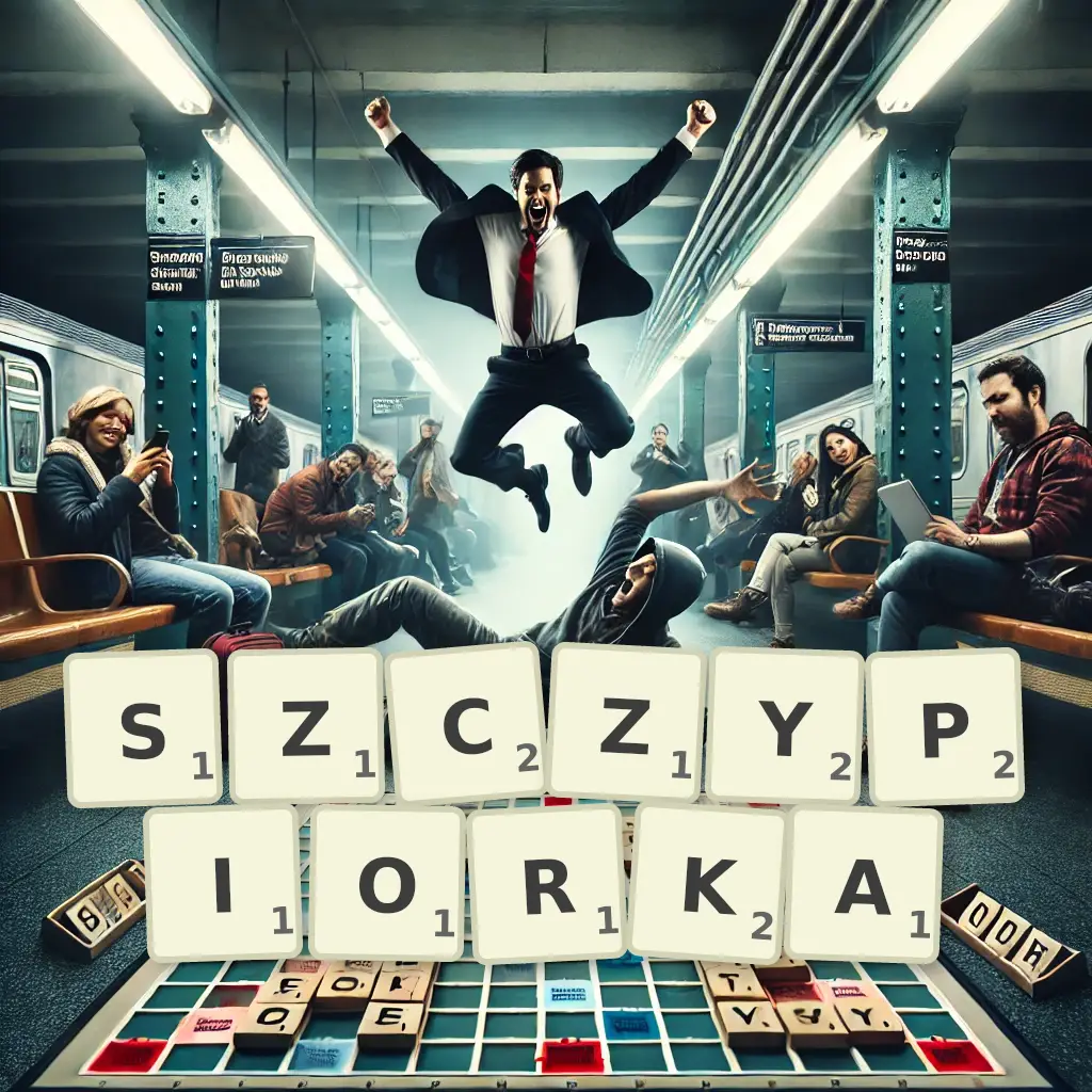 Słowa z liter SZCZYPIORKA