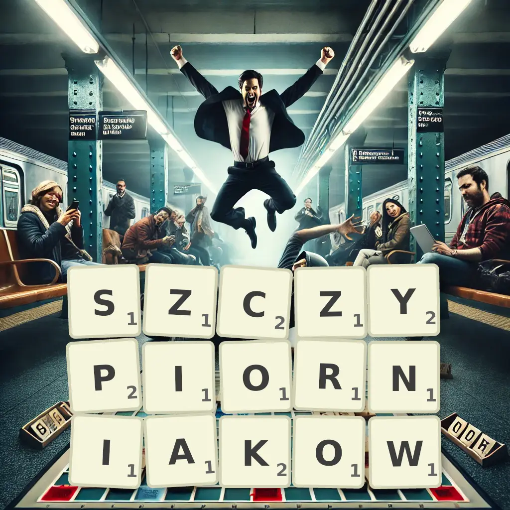 Słowa z liter SZCZYPIORNIAKÓW
