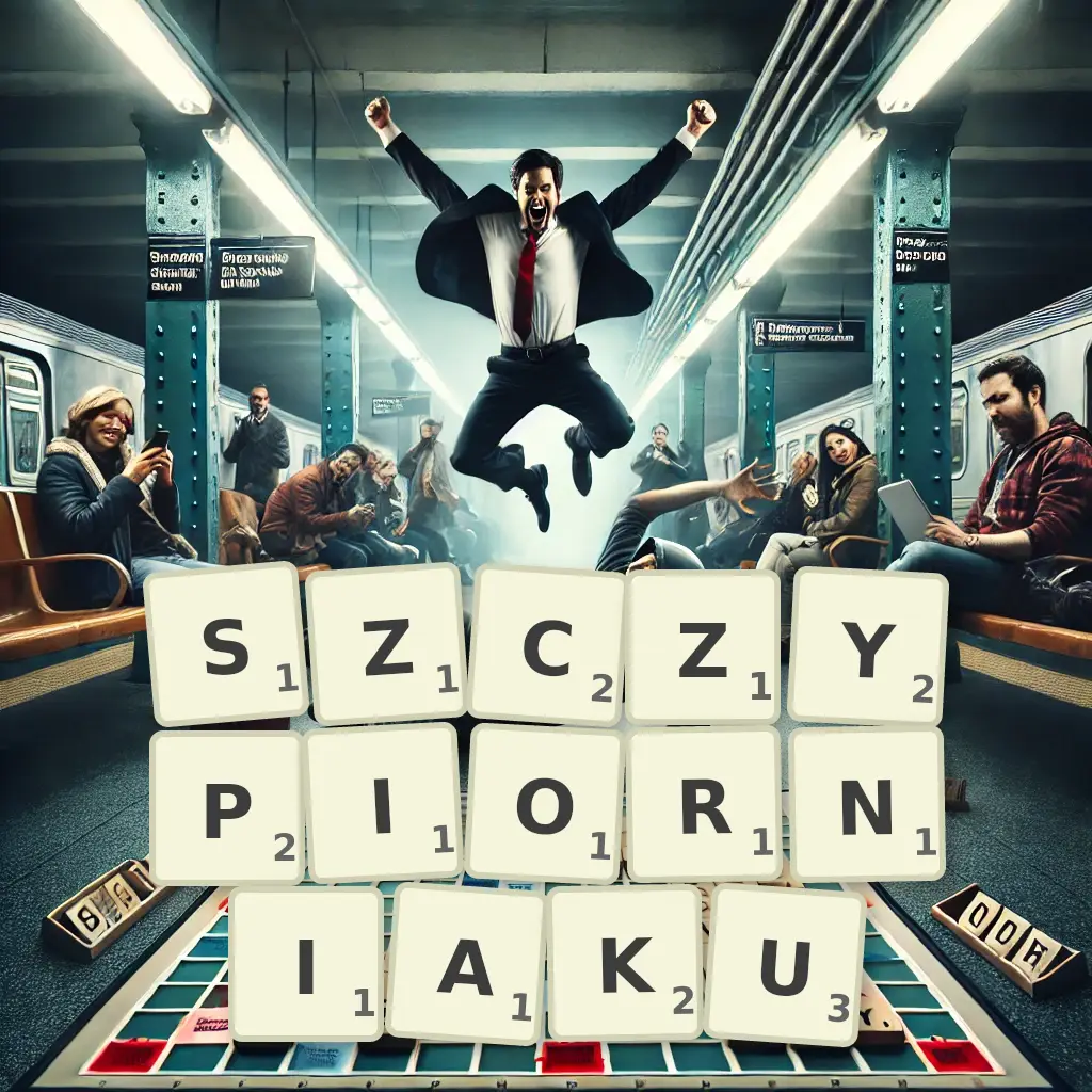 Słowa z liter SZCZYPIORNIAKU