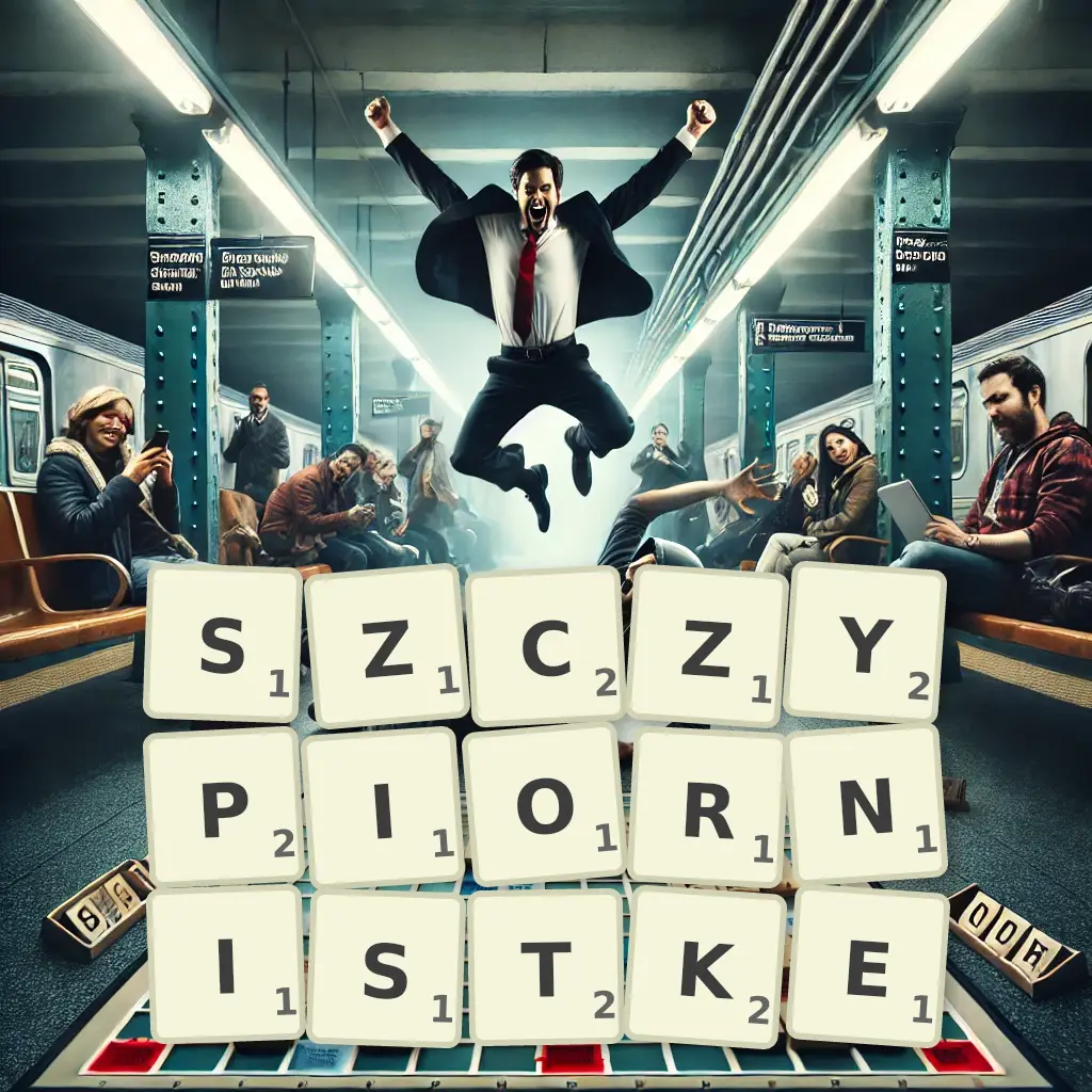 Słowa z liter SZCZYPIORNISTKĘ