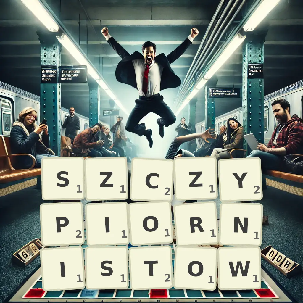Słowa z liter SZCZYPIORNISTÓW