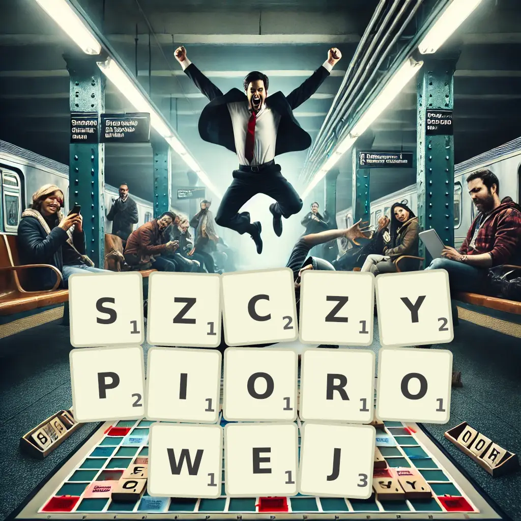 Słowa z liter SZCZYPIOROWEJ