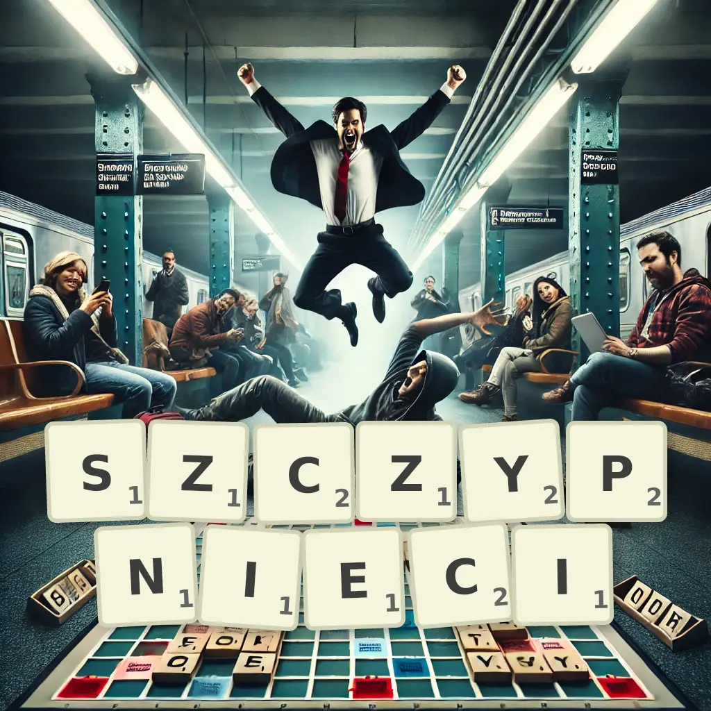 Słowa z liter SZCZYPNIĘCI