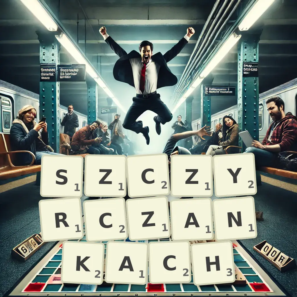 Słowa z liter SZCZYRCZANKACH