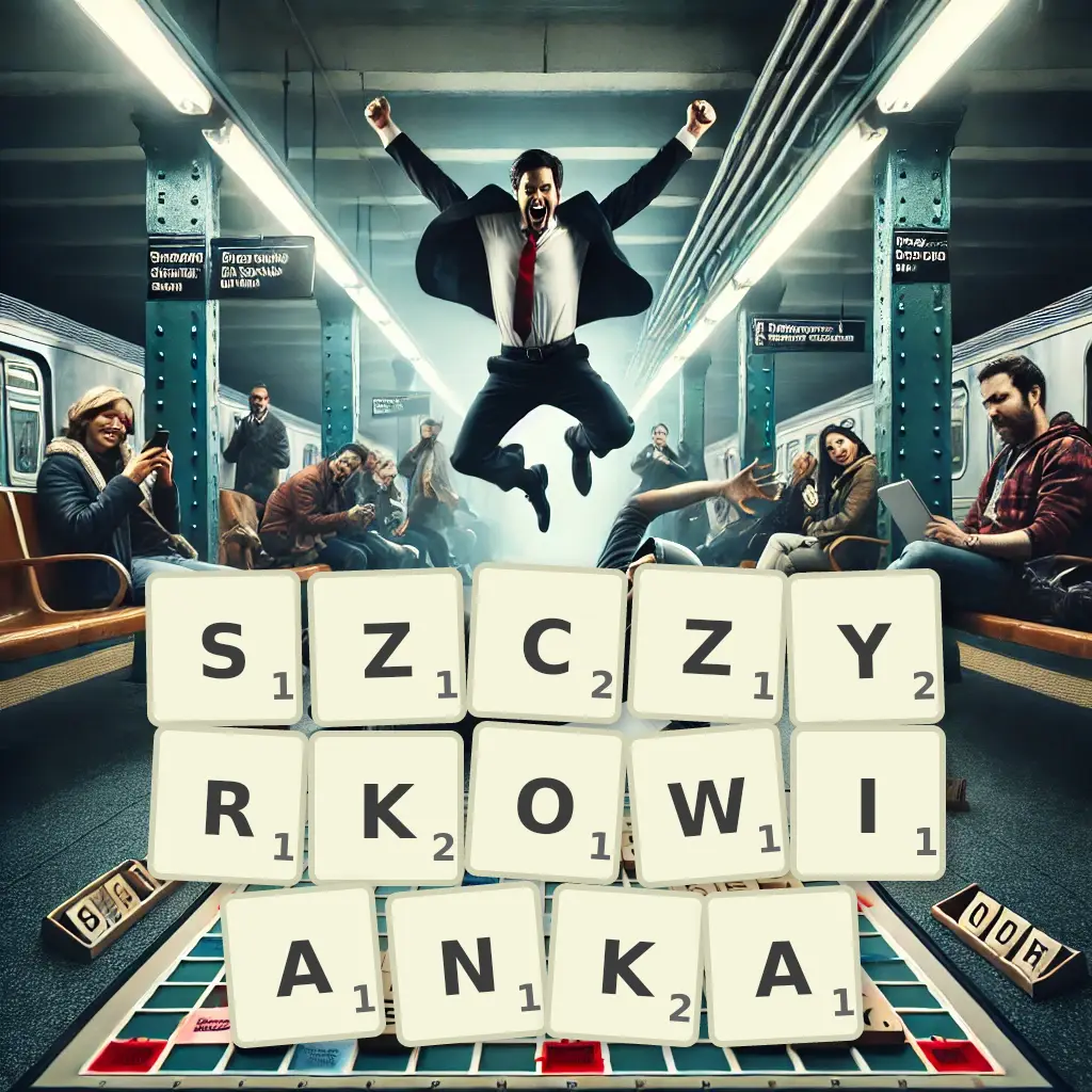 Słowa z liter SZCZYRKOWIANKĄ