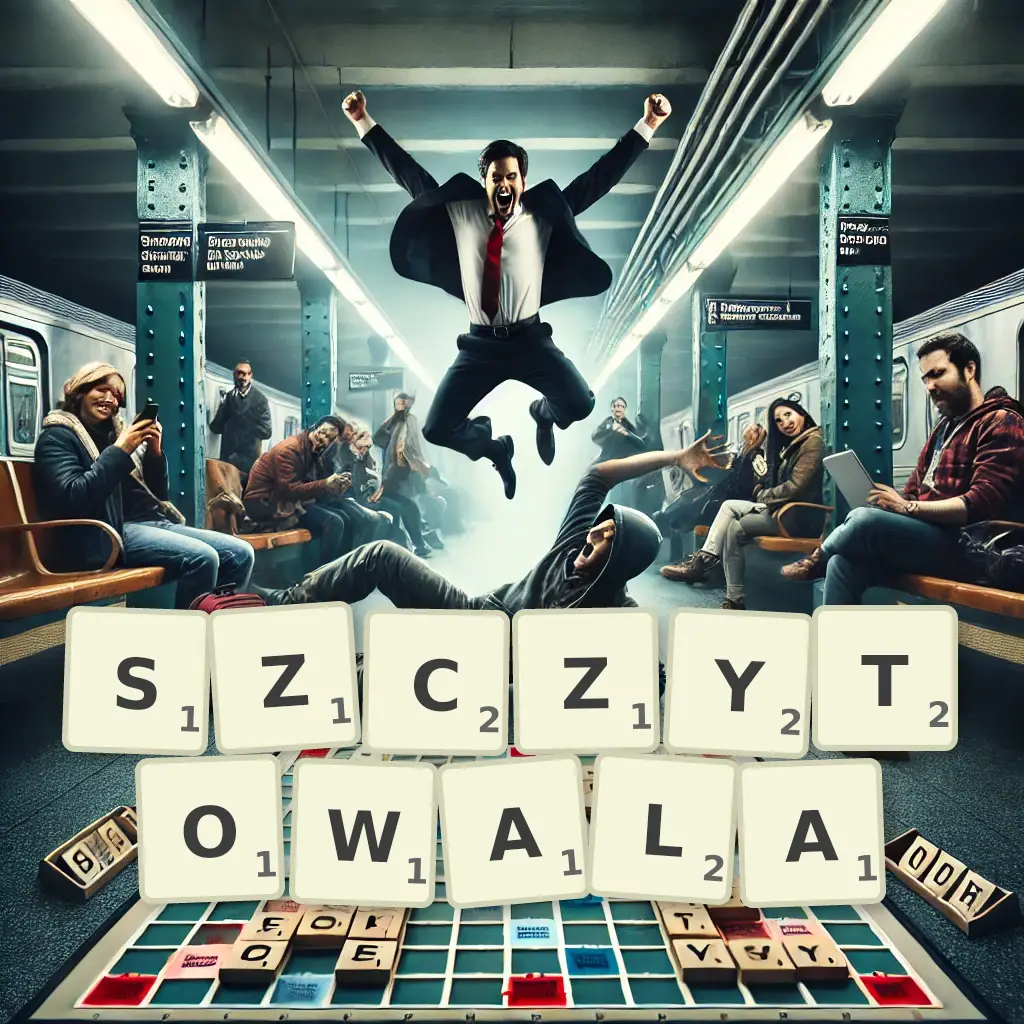Słowa z liter SZCZYTOWAŁA