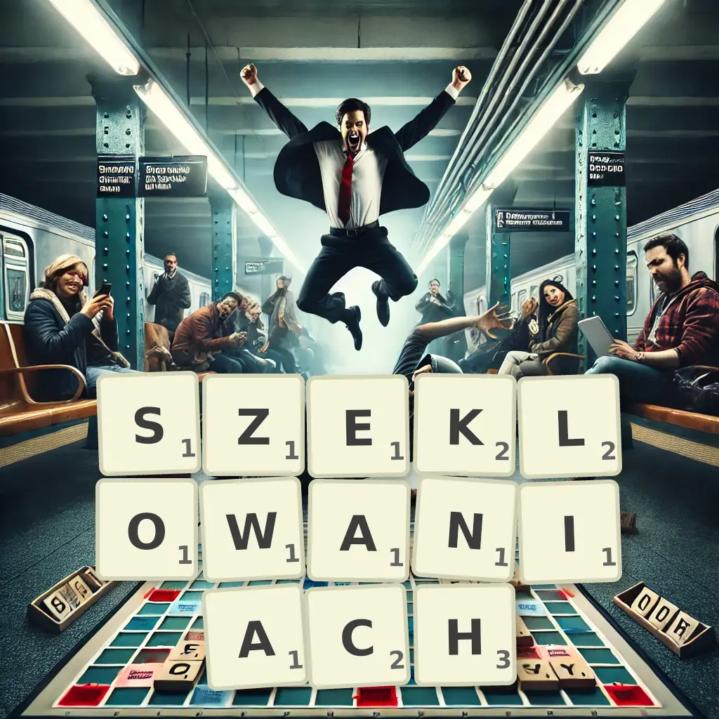 Słowa z liter SZEKLOWANIACH