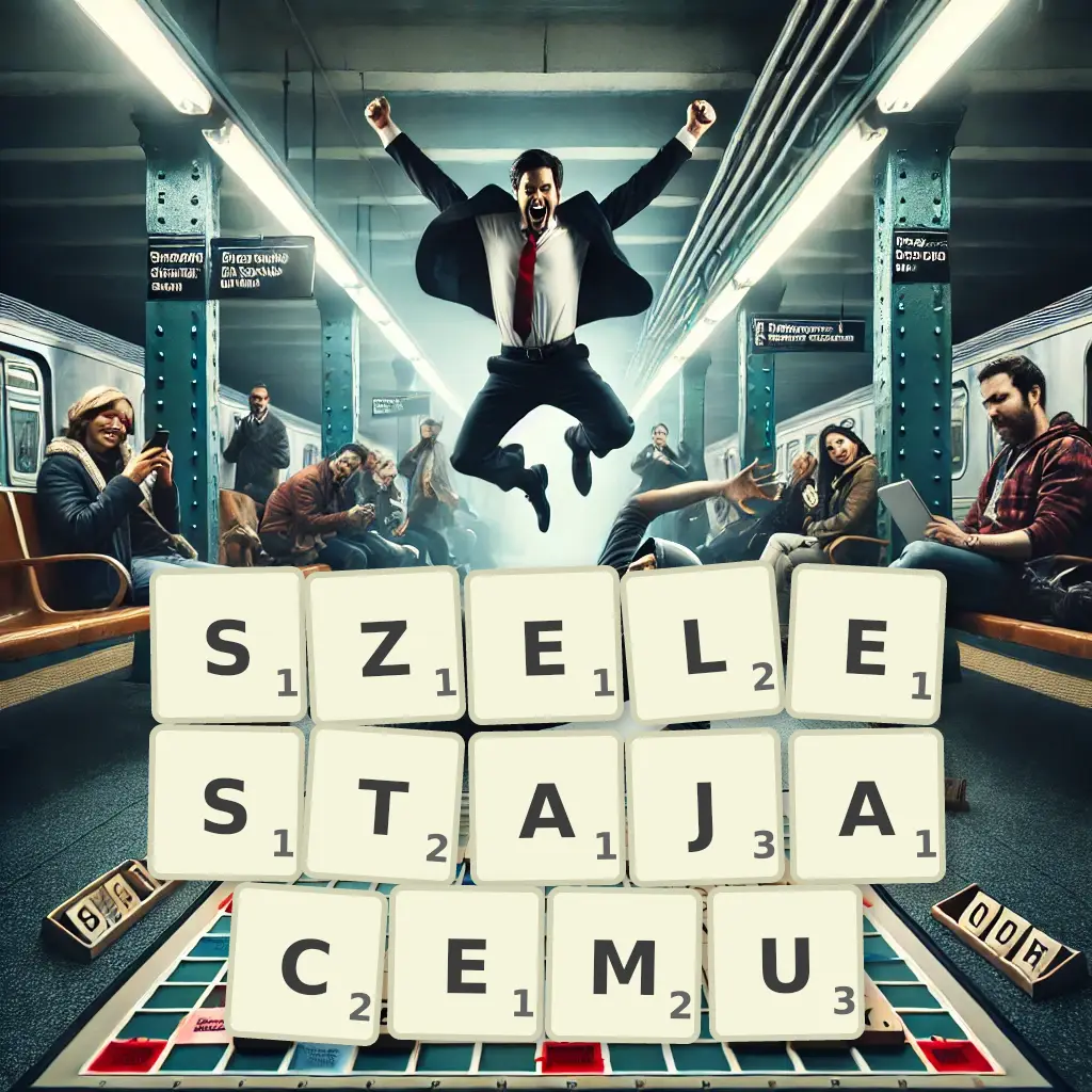 Słowa z liter SZELESTAJĄCEMU