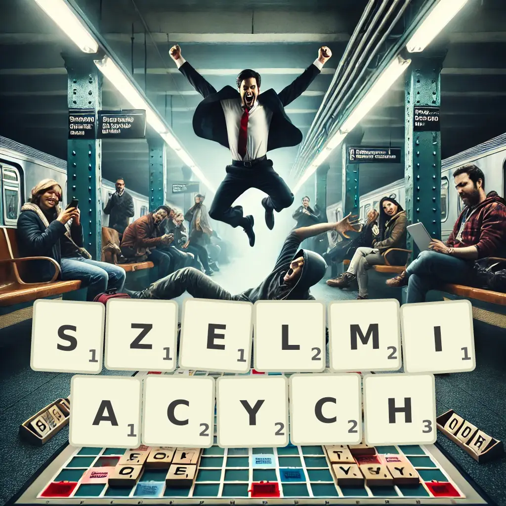Słowa z liter SZELMIĄCYCH