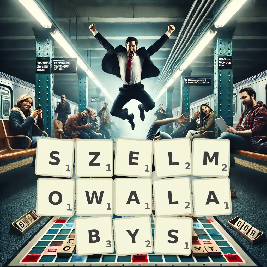 Słowa z liter SZELMOWAŁABYŚ