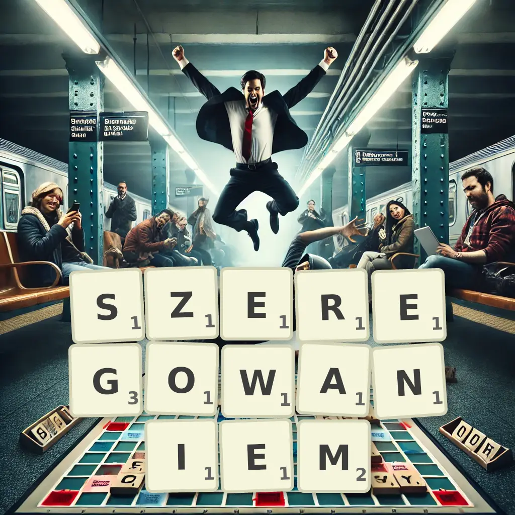 Słowa z liter SZEREGOWANIEM