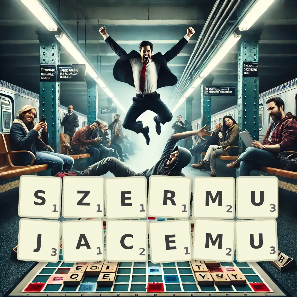 Słowa z liter SZERMUJĄCEMU