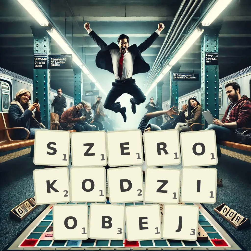 Słowa z liter SZEROKODZIOBEJ