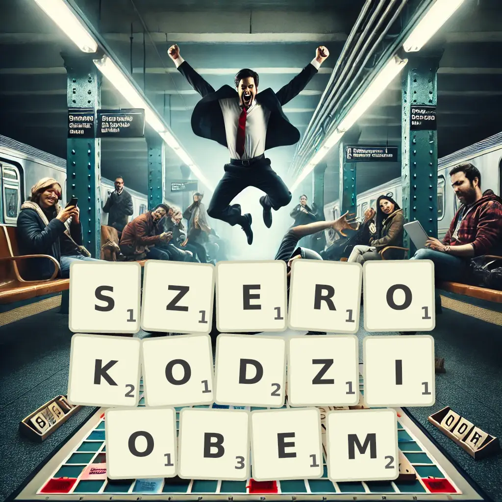 Słowa z liter SZEROKODZIOBEM