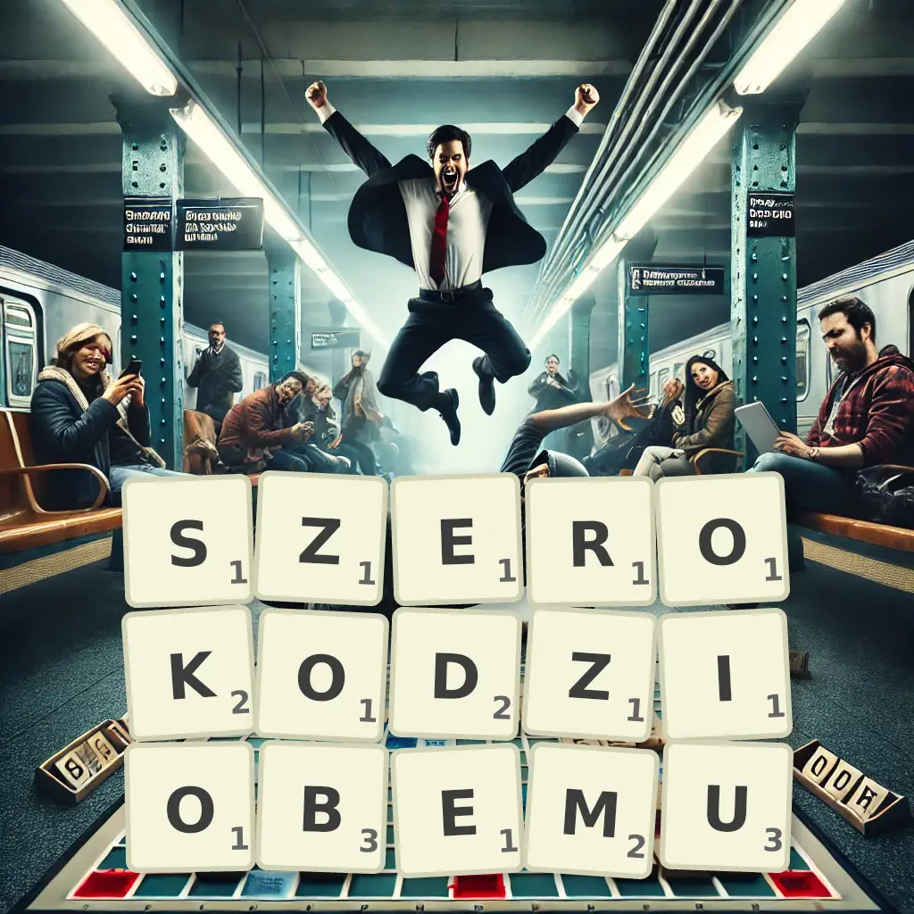 Słowa z liter SZEROKODZIOBEMU
