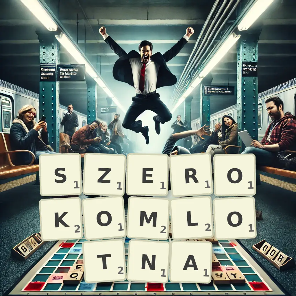 Słowa z liter SZEROKOMŁOTNĄ