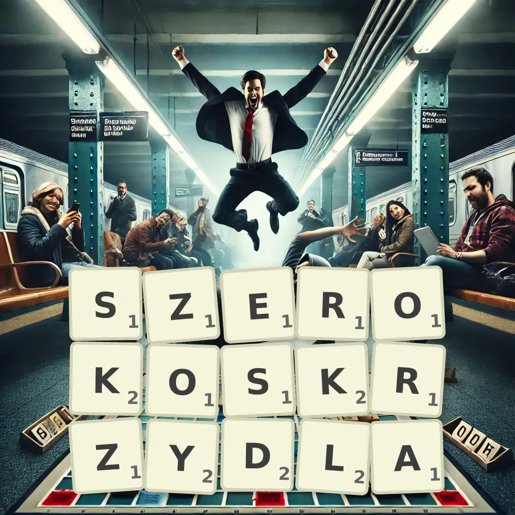 Słowa z liter SZEROKOSKRZYDŁA