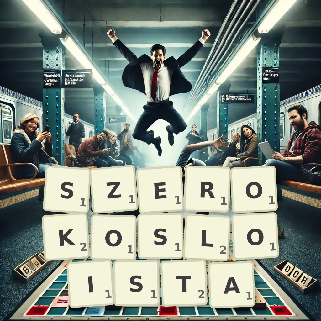 Słowa z liter SZEROKOSŁOISTĄ