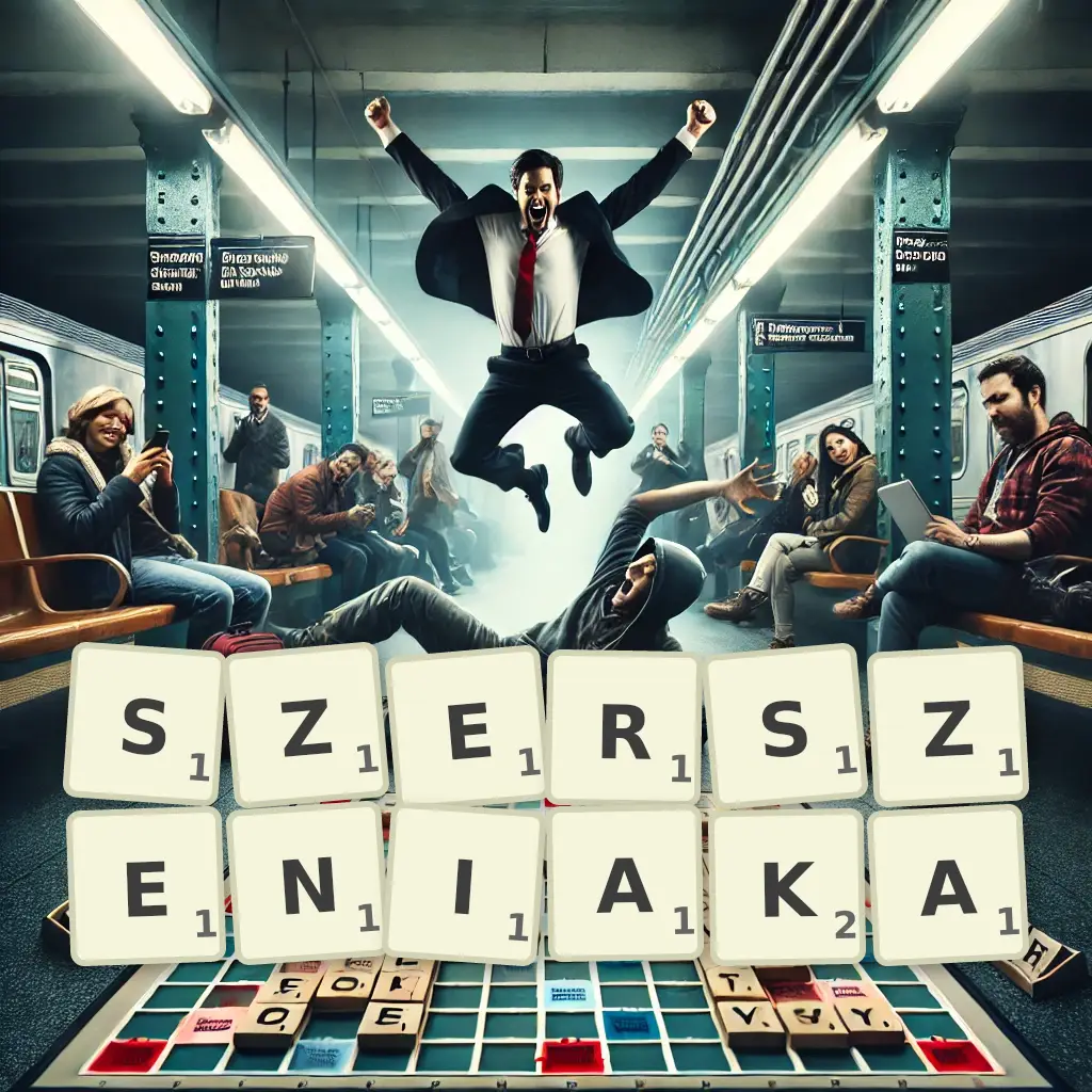Słowa z liter SZERSZENIAKA